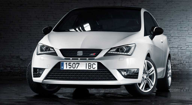 Seat Ibiza Cupra 2013, immagini ufficiali