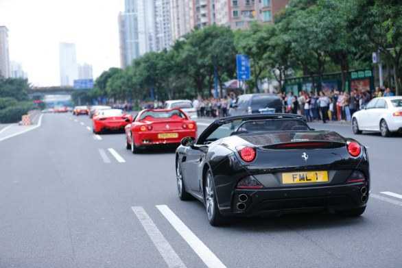 Ferrari, festa per i 20 anni in Cina
