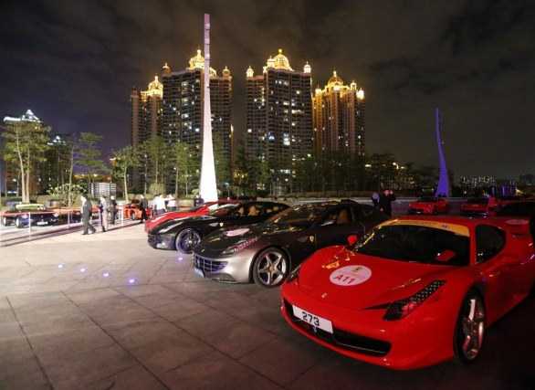 Ferrari, festa per i 20 anni in Cina