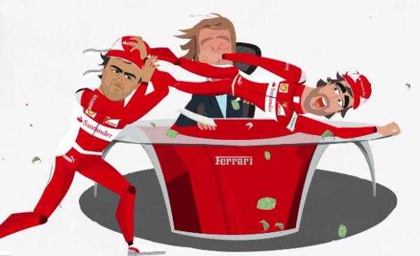 Ferrari, cartone animato per 10 milioni di fan su Facebook