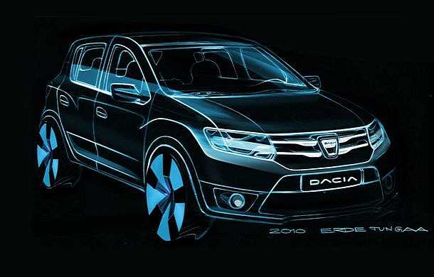 Dacia Logan e Dacia Sandero: bozzetti ufficiali