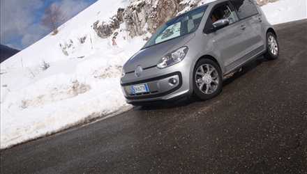 Volkswagen up!, prova su strada