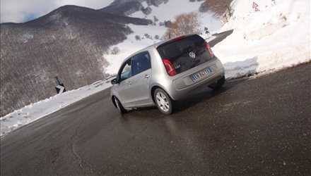 Volkswagen up!, prova su strada