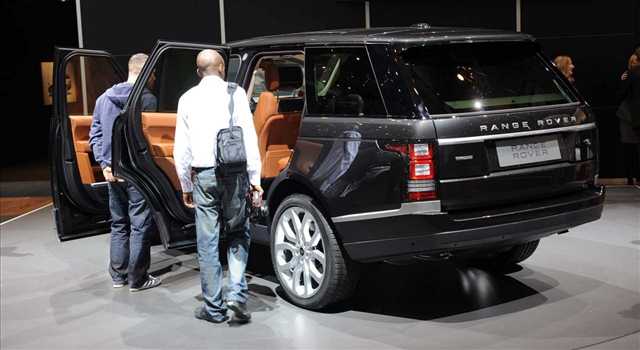 Stand Land Rover al Salone di Ginevra 2013