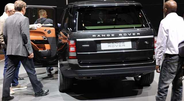 Stand Land Rover al Salone di Ginevra 2013