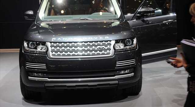 Stand Land Rover al Salone di Ginevra 2013