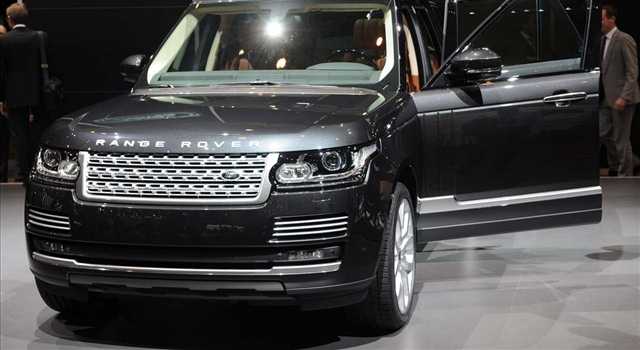 Stand Land Rover al Salone di Ginevra 2013