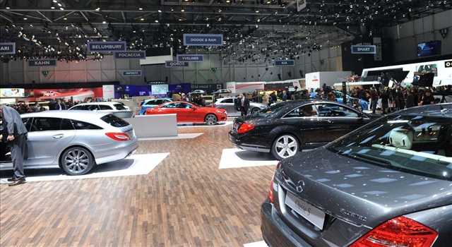 Stand Mercedes-Benz al Salone di Ginevra 2013
