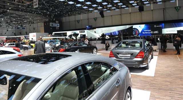 Stand Mercedes-Benz al Salone di Ginevra 2013