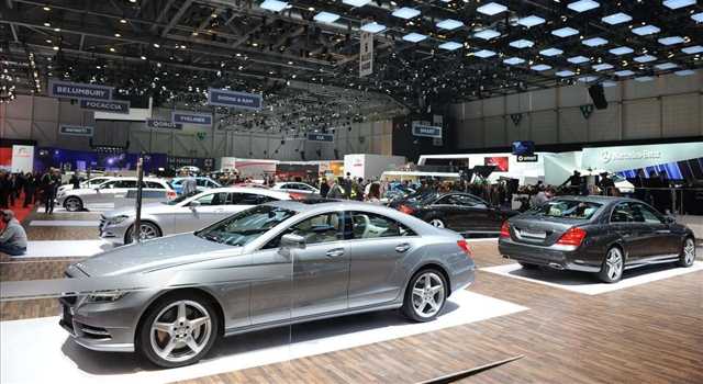 Stand Mercedes-Benz al Salone di Ginevra 2013