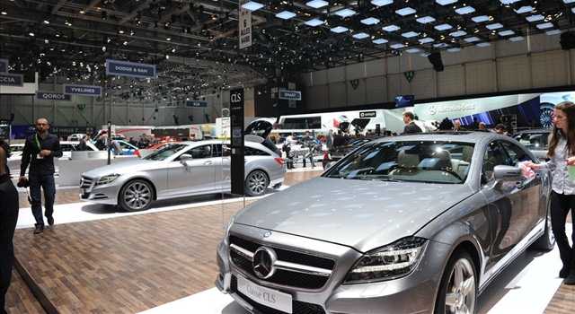 Stand Mercedes-Benz al Salone di Ginevra 2013