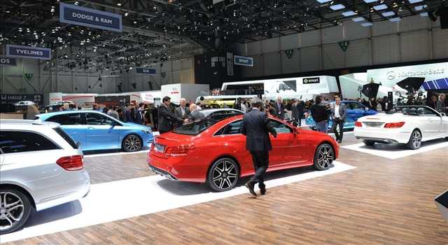 Stand Mercedes-Benz al Salone di Ginevra 2013