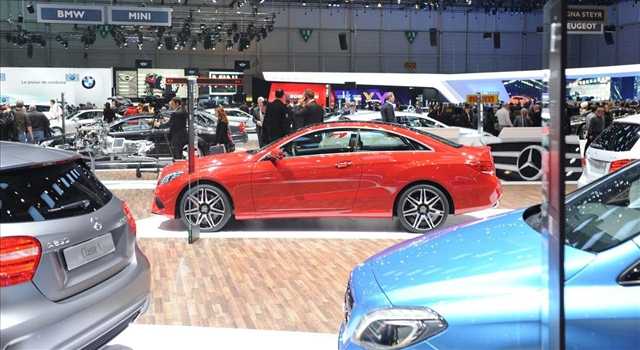 Stand Mercedes-Benz al Salone di Ginevra 2013