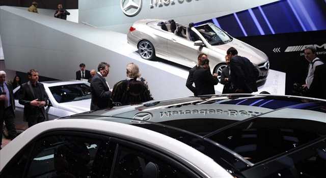 Stand Mercedes-Benz al Salone di Ginevra 2013