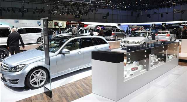 Stand Mercedes-Benz al Salone di Ginevra 2013