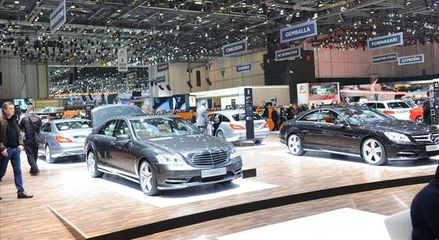 Stand Mercedes-Benz al Salone di Ginevra 2013