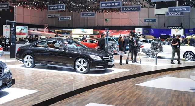 Stand Mercedes-Benz al Salone di Ginevra 2013