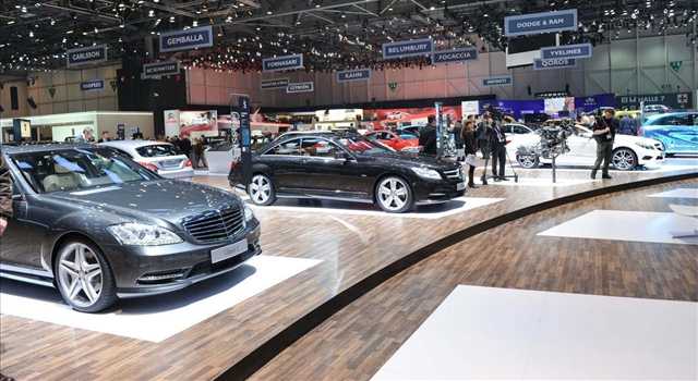 Stand Mercedes-Benz al Salone di Ginevra 2013