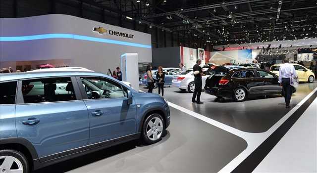 Stand Chevrolet al Salone di Ginevra 2013