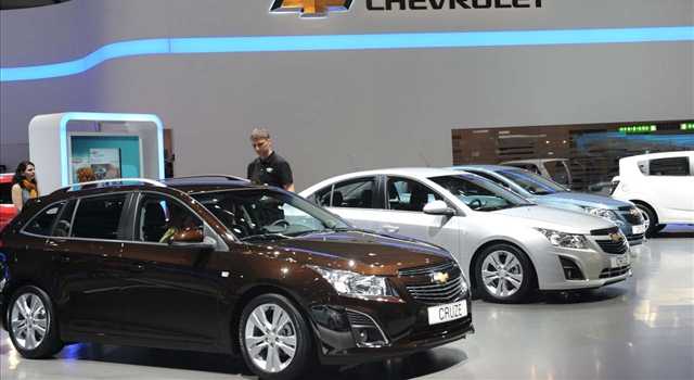 Stand Chevrolet al Salone di Ginevra 2013