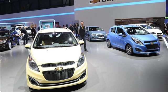 Stand Chevrolet al Salone di Ginevra 2013