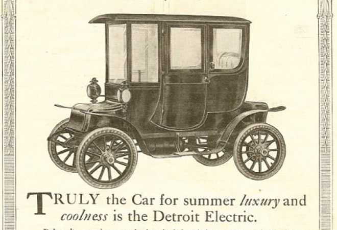 Detroit Electric, auto elettriche dal passato