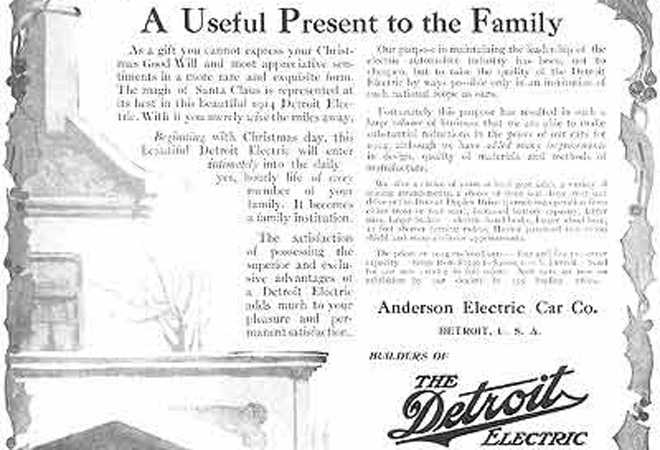 Detroit Electric, auto elettriche dal passato