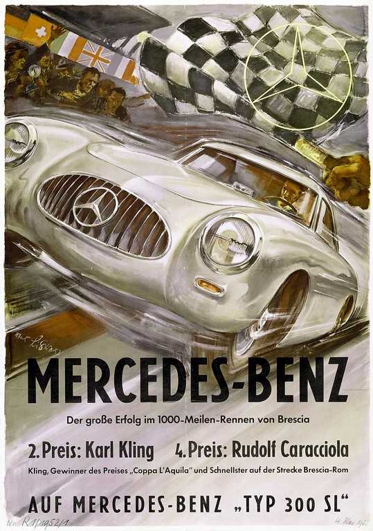 Mercedes alla Mille Miglia