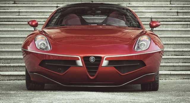 Alfa Romeo Disco Volante a Villa d'Este