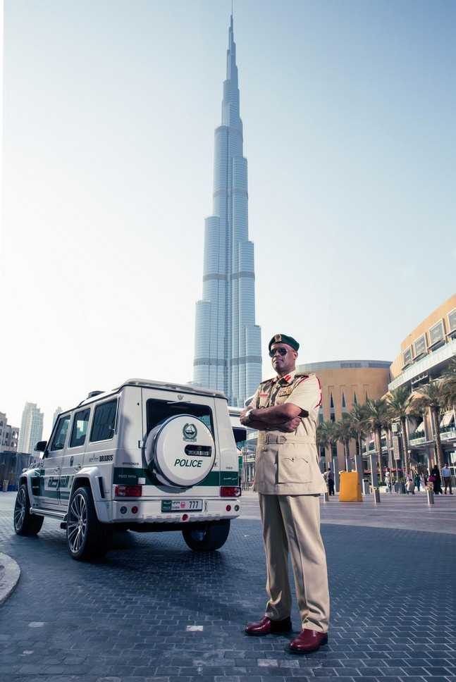 Brabus B63S-700 Widestar  per la Polizia di Dubai