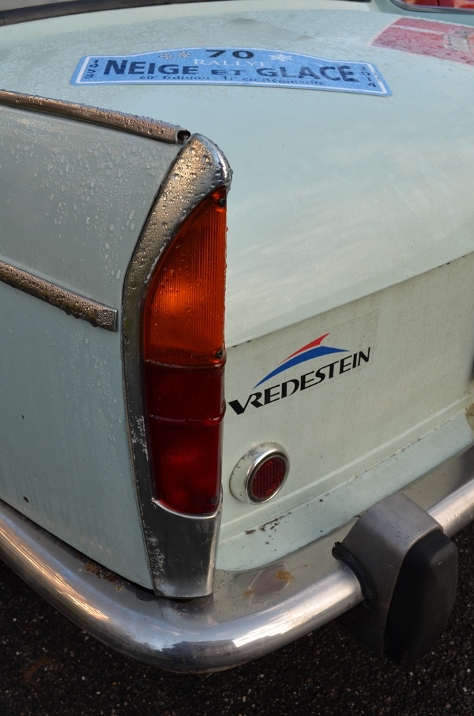 Rallye Neige et Glace 2014 con la Peugeot 404 del 1961