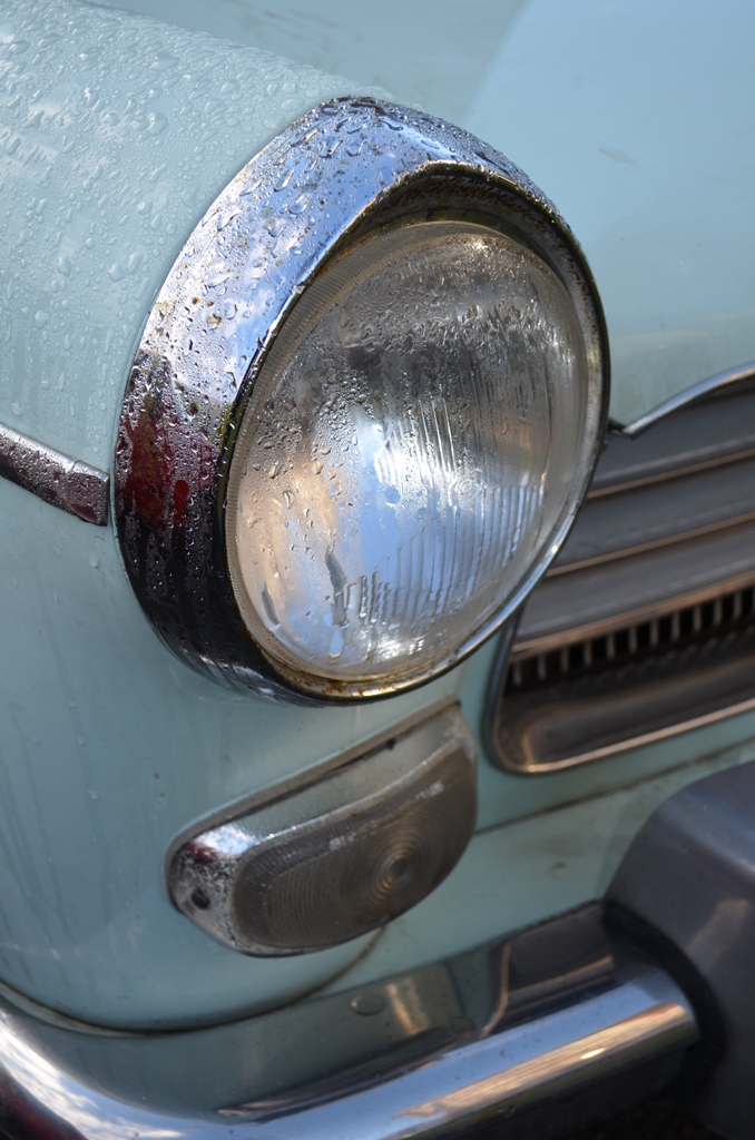 Rallye Neige et Glace 2014 con la Peugeot 404 del 1961