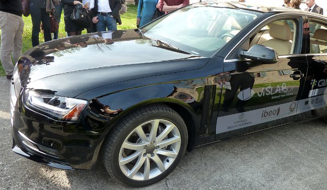 DEEVA, la self-driving car di VisLab