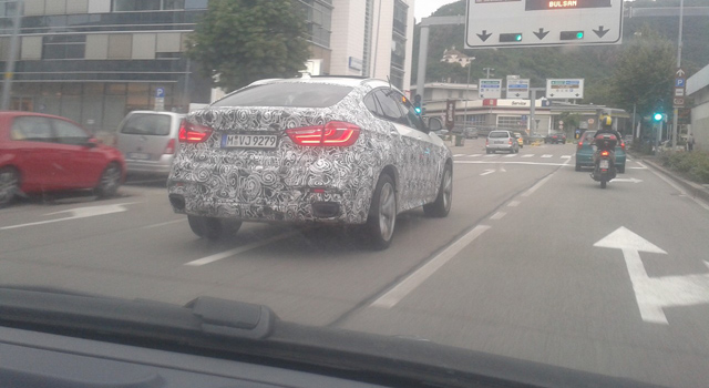 Bmw X6 M 2014: le foto spia