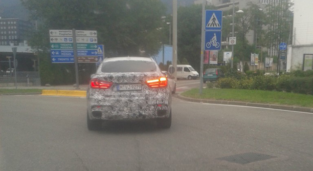 Bmw X6 M 2014: le foto spia