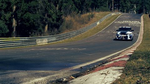 Range Rover Sport SVR al Nurburgring