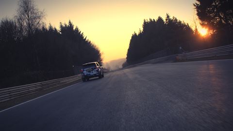 Range Rover Sport SVR al Nurburgring