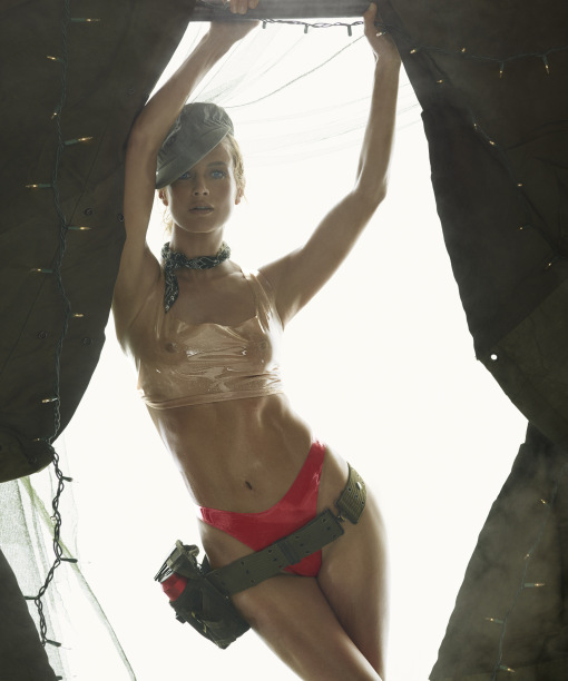 Calendario Pirelli 2015, foto del backstage