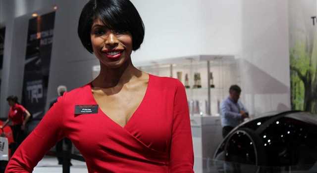 Le ragazze del Salone di Detroit 2015