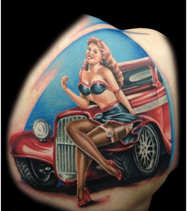 Car Tattoo: i tatuaggi a tema auto più curiosi