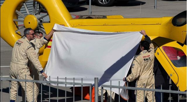 Test F1 Barcellona, l'incidente di Alonso