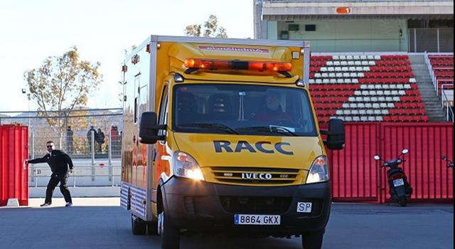 Test F1 Barcellona, l'incidente di Alonso