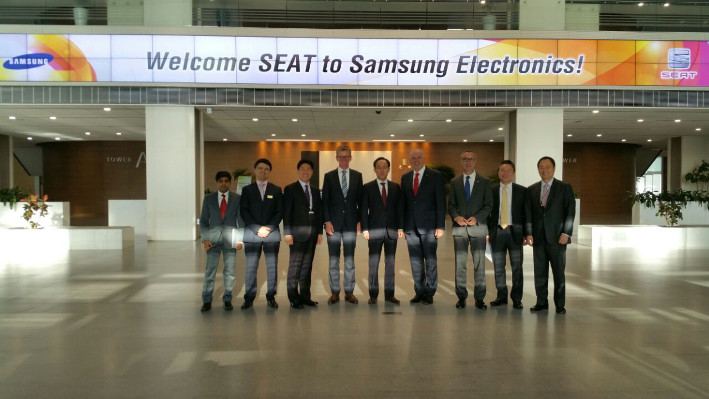 Seat e Samsung al Mobile World Congress