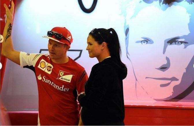 Minttu Virtanen, immagini della compagna di Kimi Raikkonen