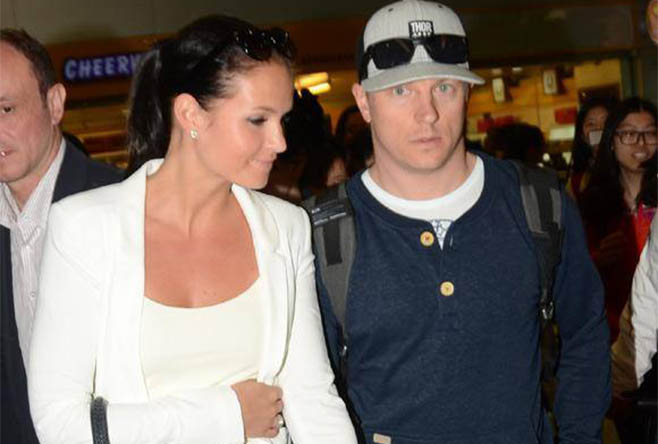 Minttu Virtanen, immagini della compagna di Kimi Raikkonen