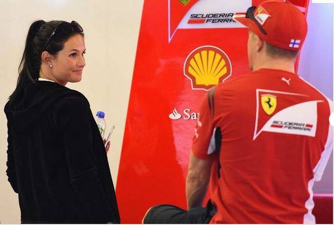 Minttu Virtanen, immagini della compagna di Kimi Raikkonen