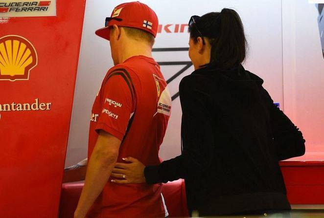Minttu Virtanen, immagini della compagna di Kimi Raikkonen