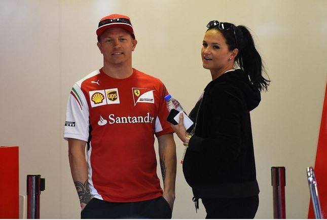 Minttu Virtanen, immagini della compagna di Kimi Raikkonen