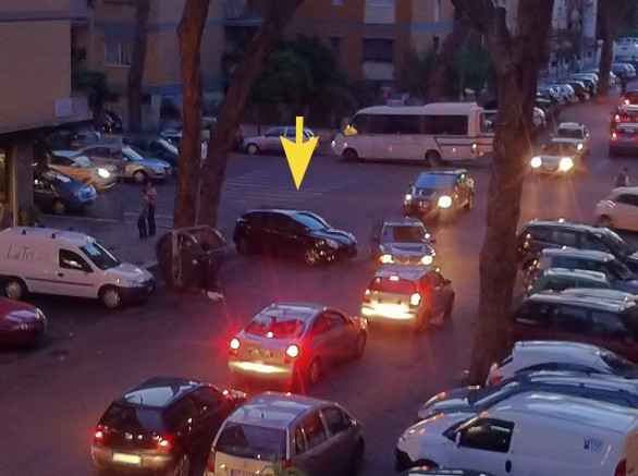 I parcheggi più assurdi di Roma