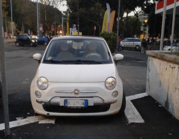 I parcheggi più assurdi di Roma